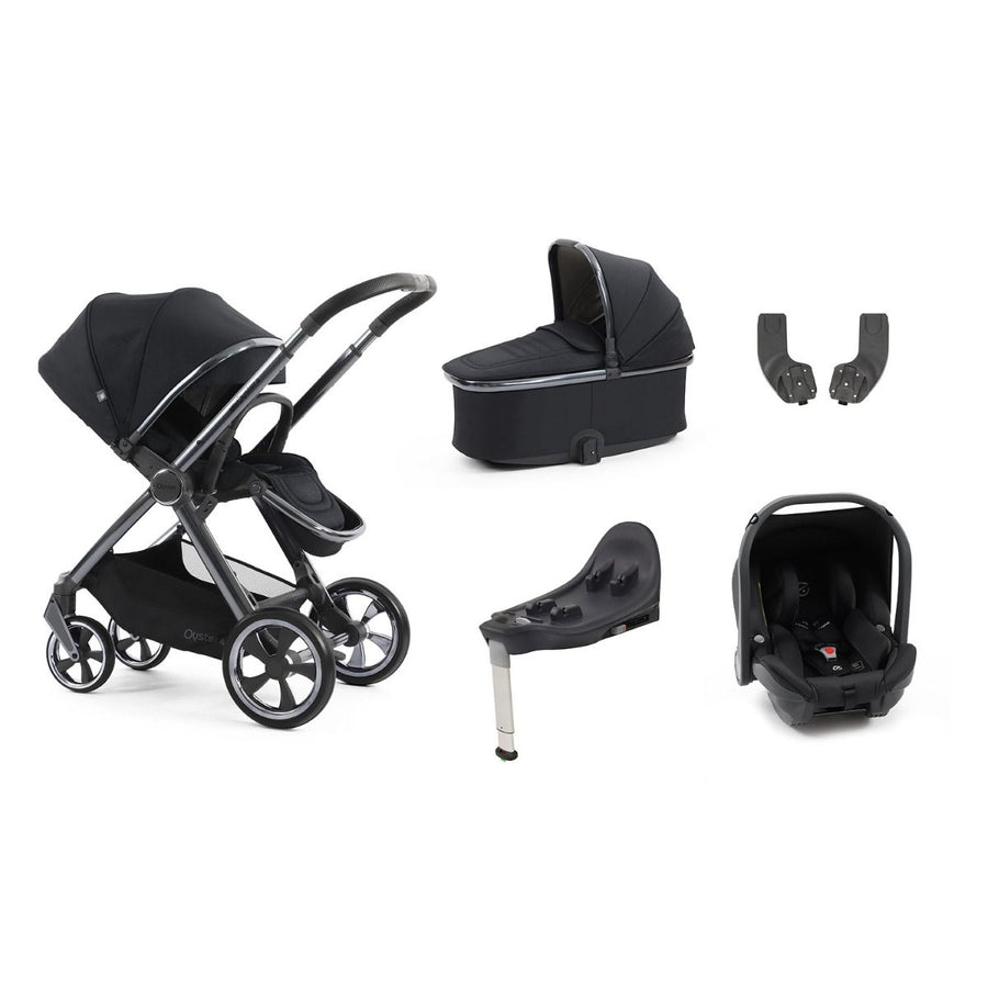Babystyle Oyster 4 Essential 5 Piece Capsule Bundle - Carbonite - Pramsy