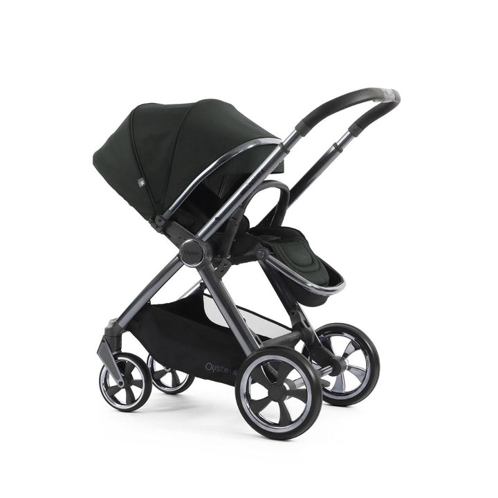 Babystyle Oyster 4 Essential 5 Piece Maxi - Cosi Pebble 360 Pro2 Bundle - Black Olive - Pramsy