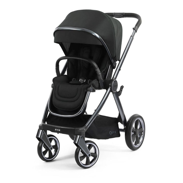 Babystyle Oyster 4 Essential 5 Piece Maxi - Cosi Pebble 360 Pro2 Bundle - Black Olive - Pramsy