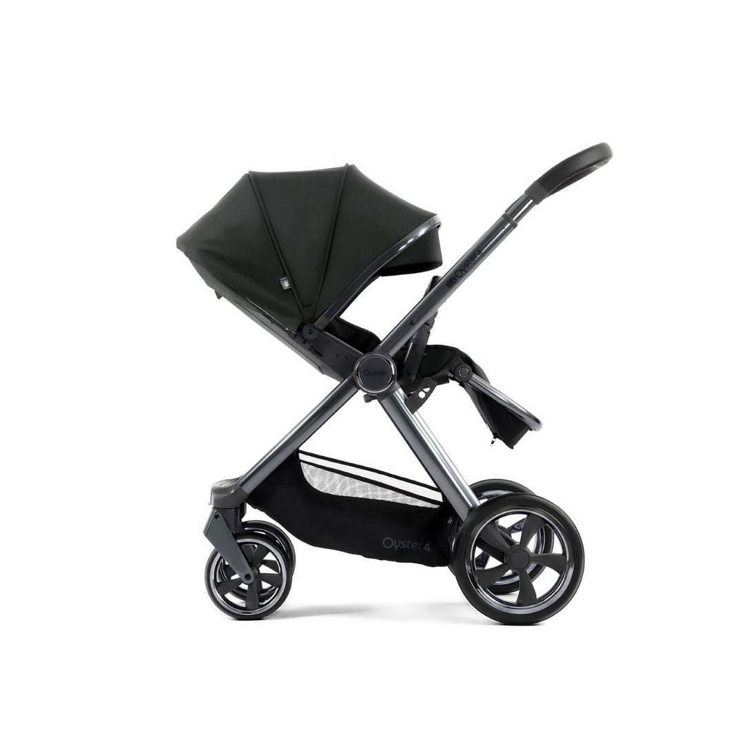 Babystyle Oyster 4 Essential 5 Piece Maxi - Cosi Pebble 360 Pro2 Bundle - Black Olive - Pramsy