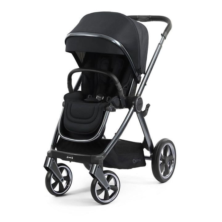 Babystyle Oyster 4 Essential 5 Piece Maxi - Cosi Pebble 360 Pro2 Bundle - Carbonite - Pramsy