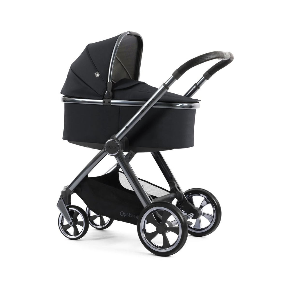 Babystyle Oyster 4 Essential 5 Piece Maxi - Cosi Pebble 360 Pro2 Bundle - Carbonite - Pramsy