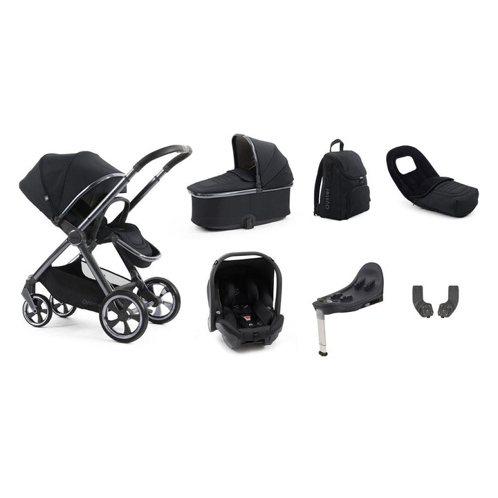 Babystyle Oyster 4 Luxury 7 Piece Capsule Bundle - Carbonite - Pramsy