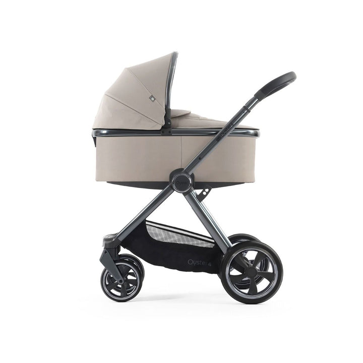 Babystyle Oyster 4 Stroller & Carrycot - Stone - Pramsy