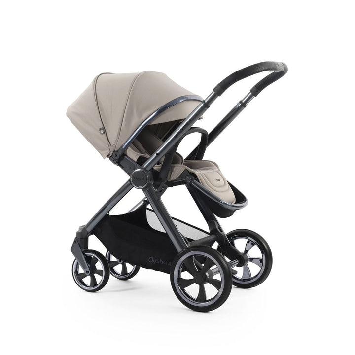 Babystyle Oyster 4 Stroller & Carrycot - Stone - Pramsy