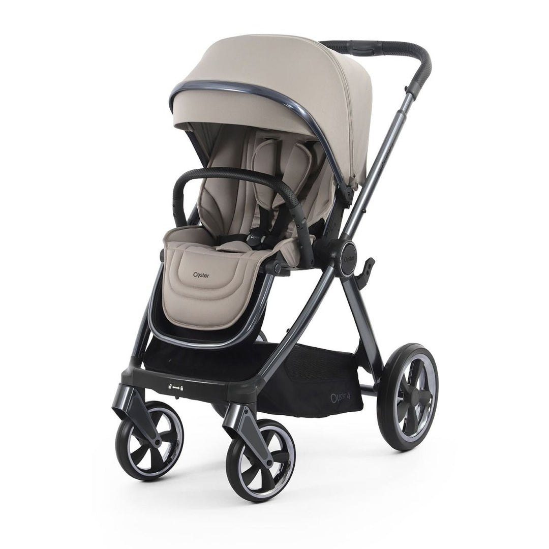 Babystyle Oyster 4 Stroller & Carrycot - Stone - Pramsy