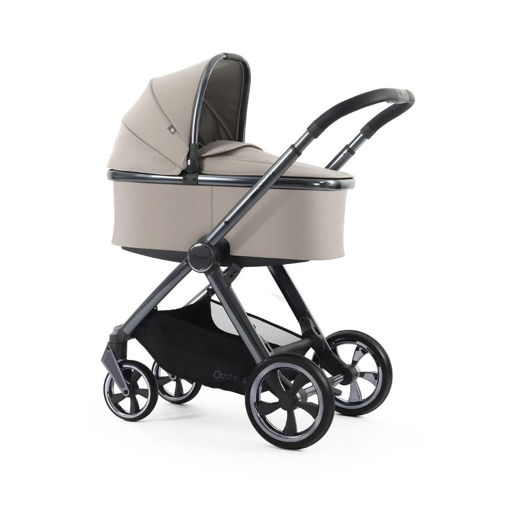 Babystyle Oyster 4 Stroller & Carrycot - Stone - Pramsy