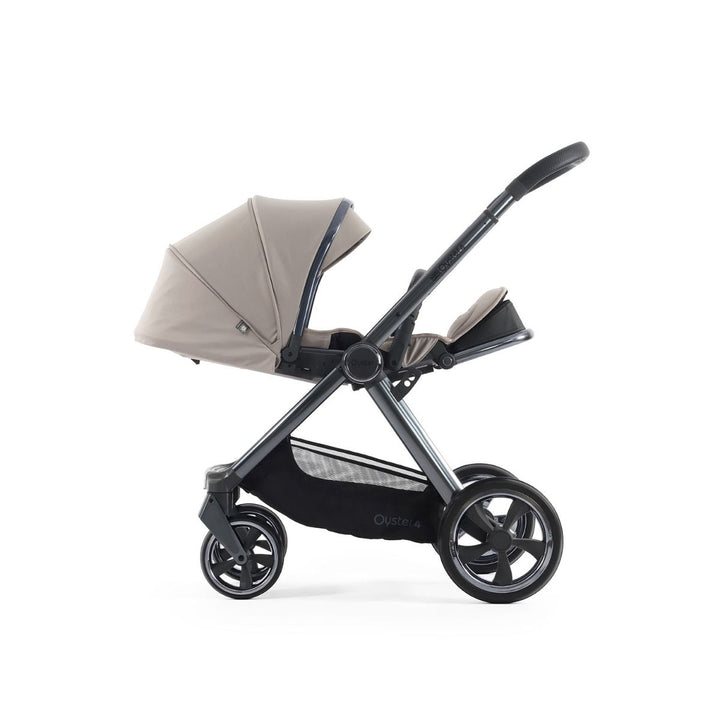 Babystyle Oyster 4 Stroller & Carrycot - Stone - Pramsy