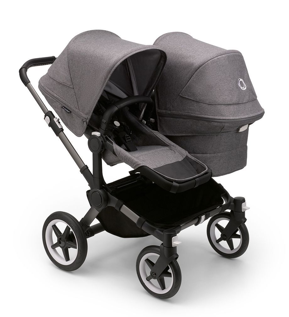 Bugaboo Donkey 5 Duo - Grey Melange - Pramsy