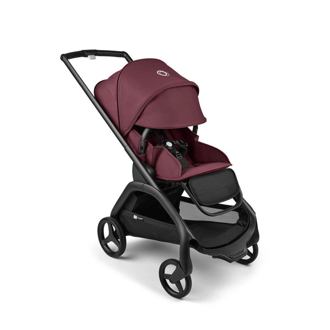 Bugaboo Dragonfly With Carrycot + Maxi - Cosi Pebble 360 Pro2 Bundle - Dark Cherry - Pramsy