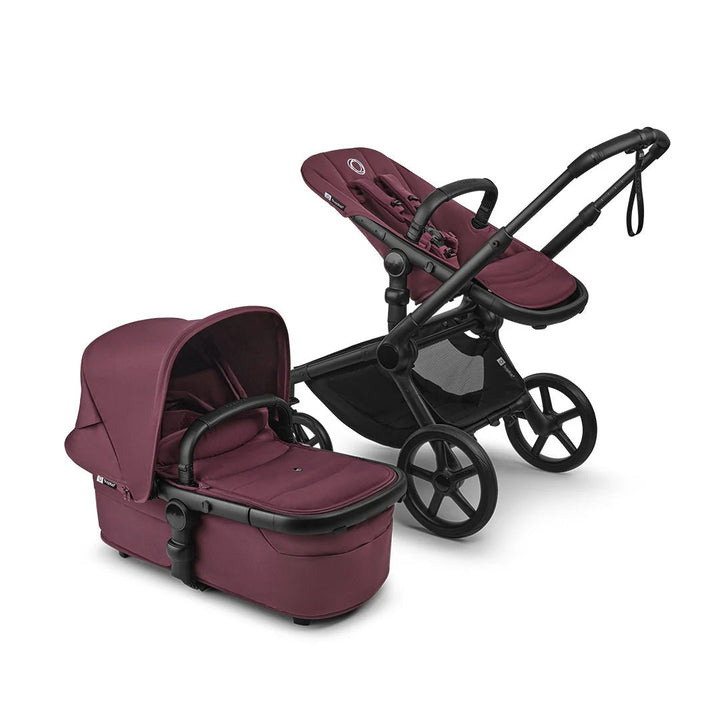 Bugaboo Fox 5 Renew + Pebble 360 Pro 2 Ultimate Bundle - Dark Cherry - Pramsy