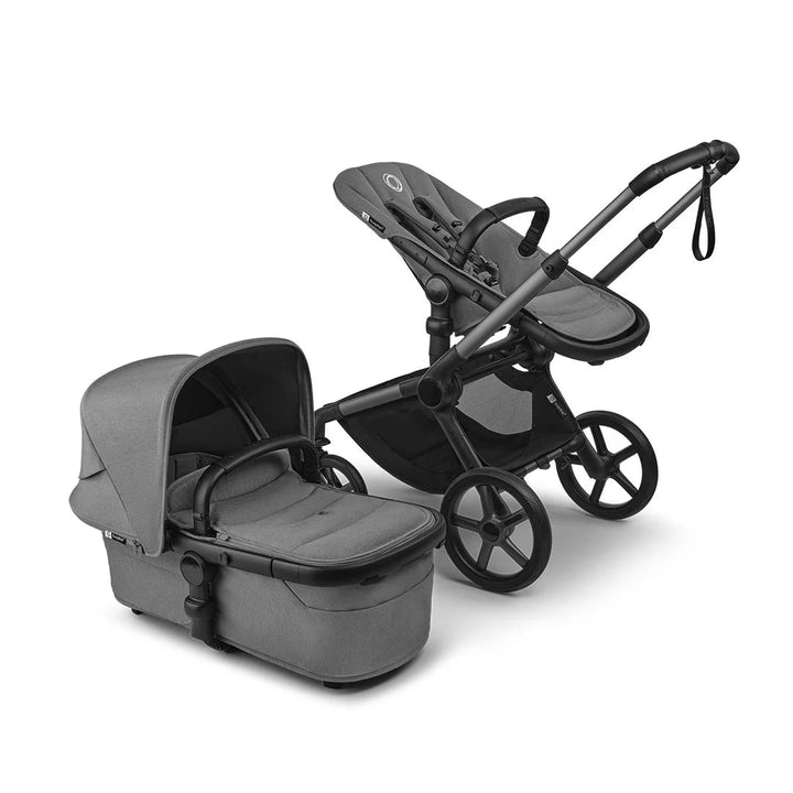 Bugaboo Fox 5 Renew + Pebble 360 Pro 2 Ultimate Bundle - Moon Grey - Pramsy