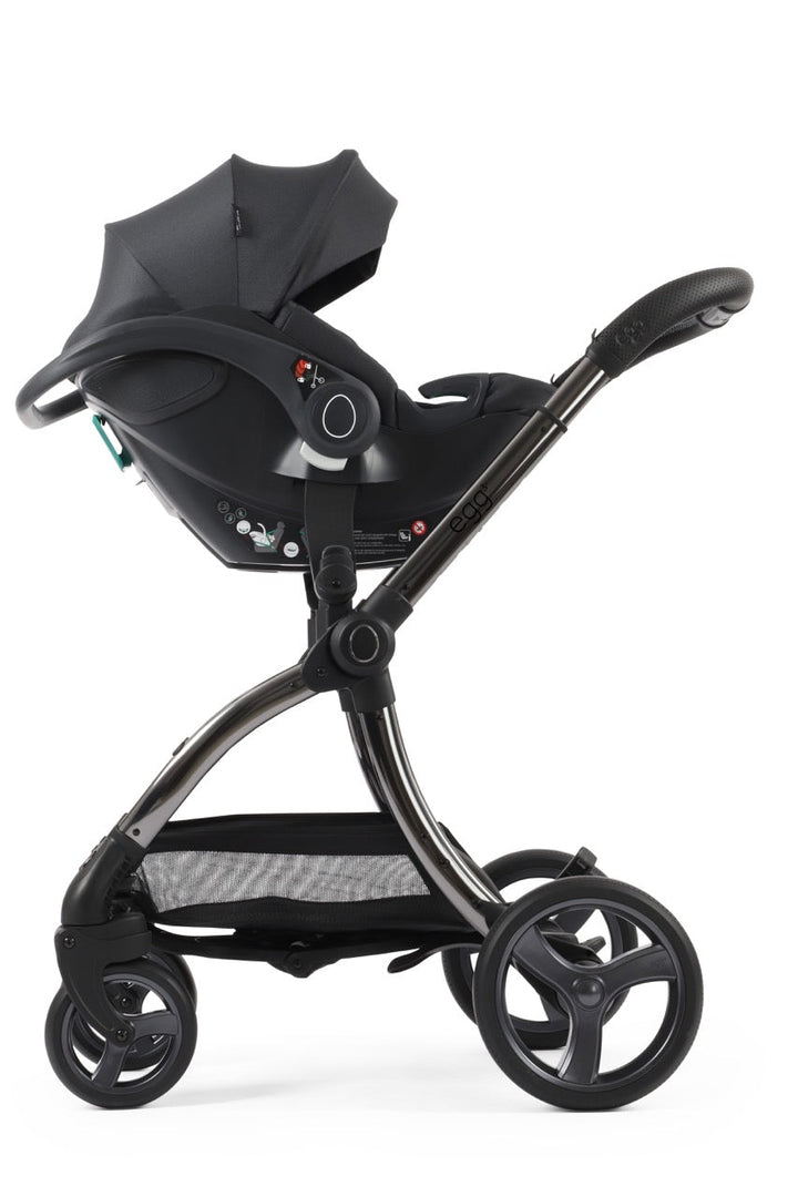 Egg Shell i - Size Infant Car Seat - Carbonite - Pramsy