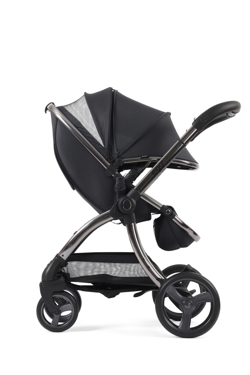 Egg3 Stroller & Carrycot - Carbonite - Pramsy