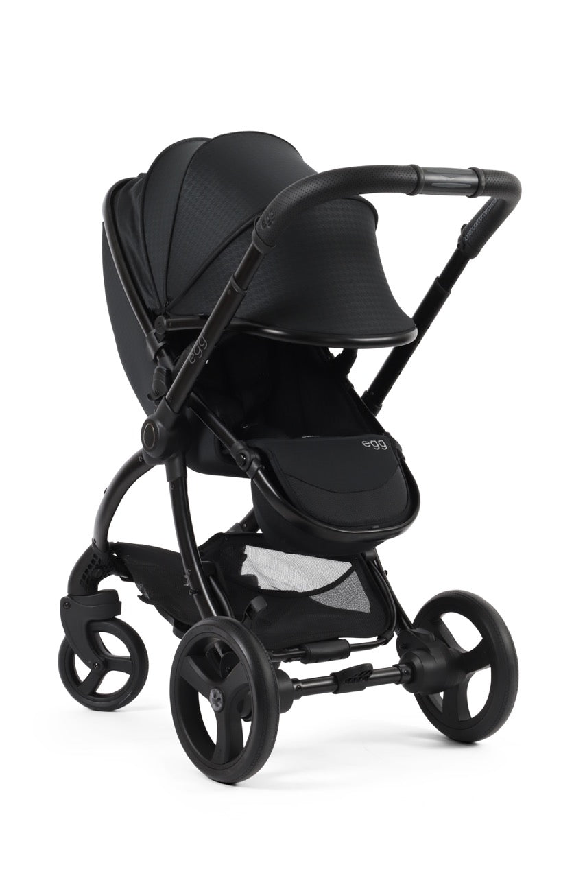 Egg3 Stroller & Carrycot - Limited Edition Houndstooth Black - Pramsy