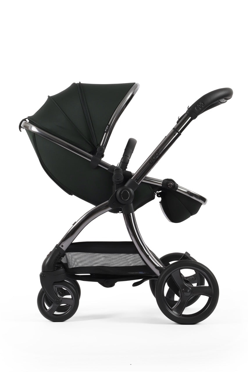 Egg3 Stroller & Carrycot Snuggle Bundle - Black Olive - Pramsy