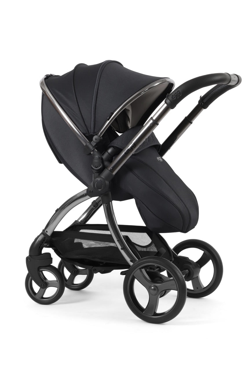 Egg3 Stroller & Carrycot Snuggle Bundle - Carbonite - Pramsy