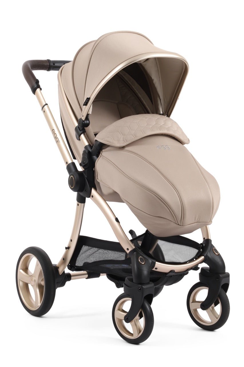 Egg3 Stroller & Carrycot Snuggle Bundle - Feather - Pramsy