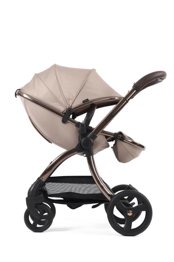 Egg3 Stroller & Carrycot Snuggle Bundle - Limited Edition Houndstooth Almond - Pramsy