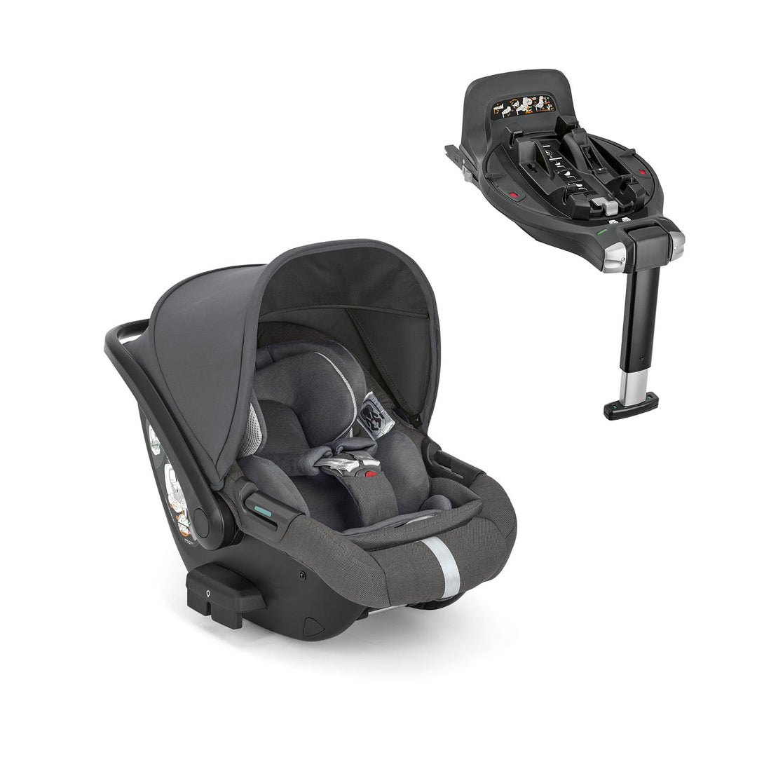 Inglesina Aptica Quattro Travel System - Velvet Grey - Pramsy