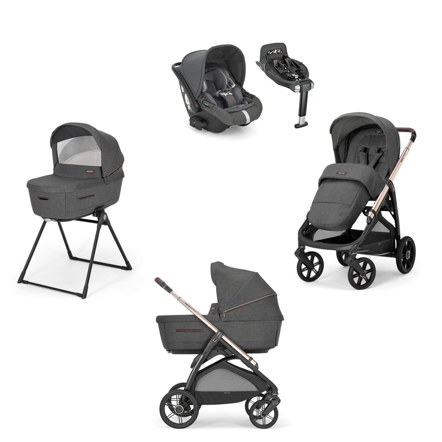 Inglesina Aptica Quattro Travel System - Velvet Grey - Pramsy