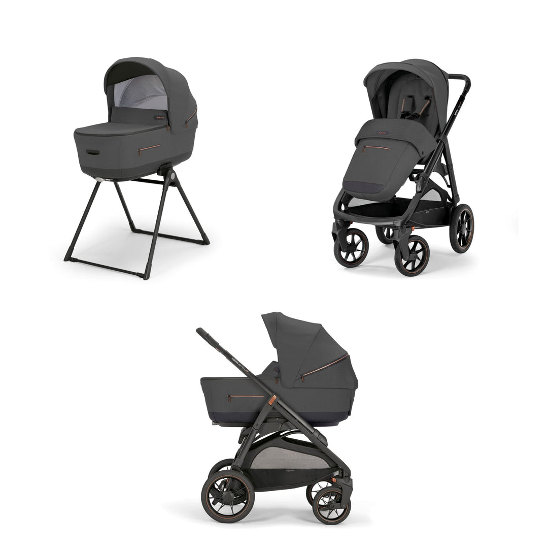 Inglesina Aptica XT Duo Travel System - Magnet Grey - Pramsy