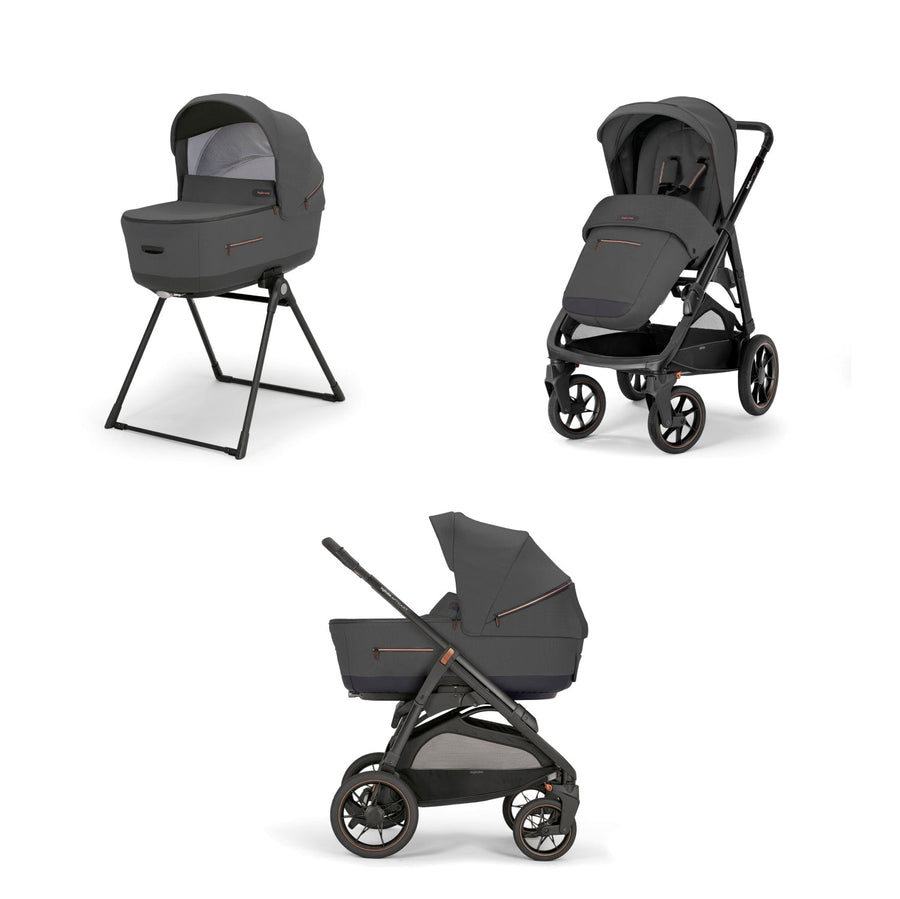 Inglesina Aptica XT Duo Travel System - Magnet Grey - Pramsy