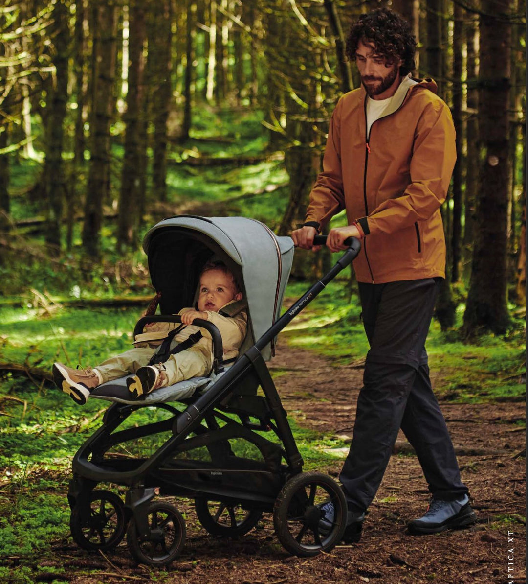 Inglesina Aptica XT Quattro Travel System - Magnet Grey - Pramsy