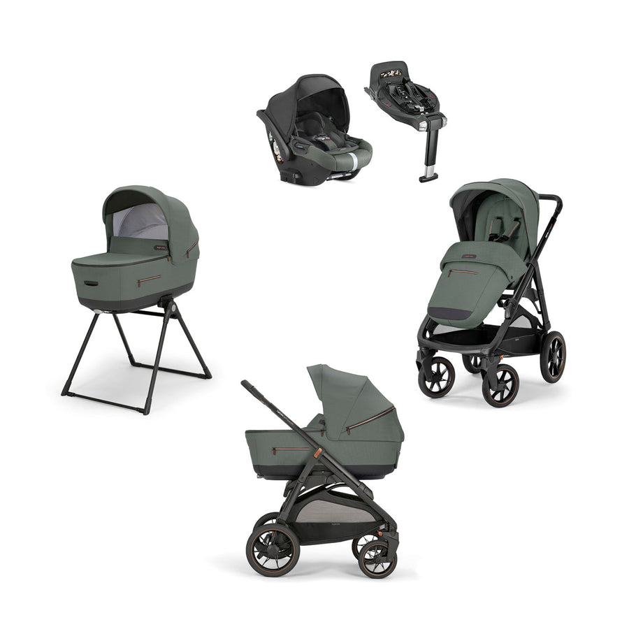 Inglesina Aptica XT Quattro Travel System - Taiga Green - Pramsy