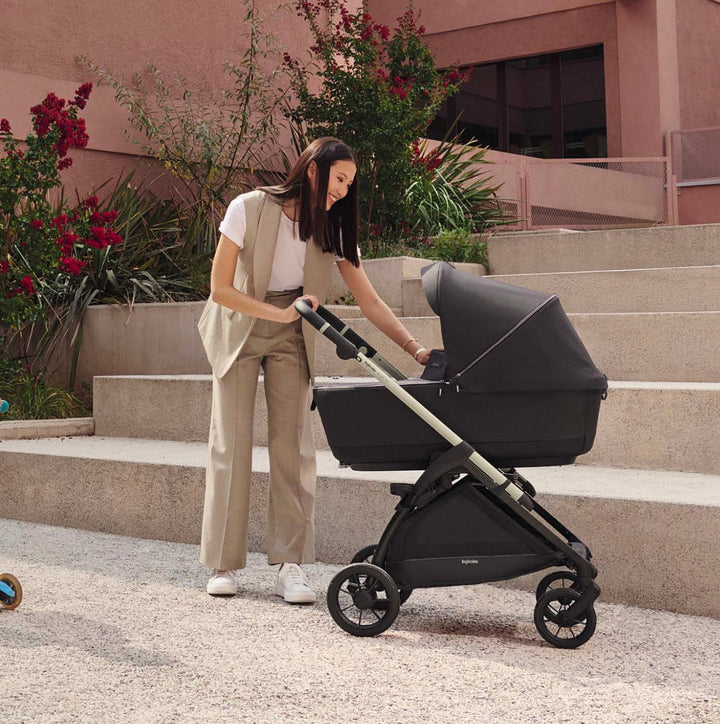 Inglesina Electa Quattro Travel System - Greenwich Silver - Pramsy