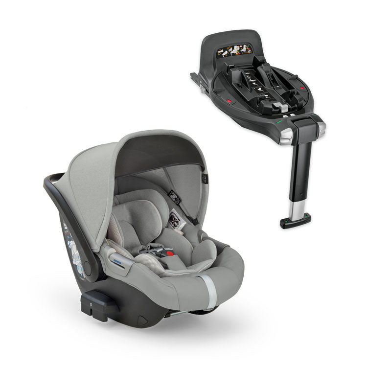Inglesina Electa Quattro Travel System - Greenwich Silver - Pramsy