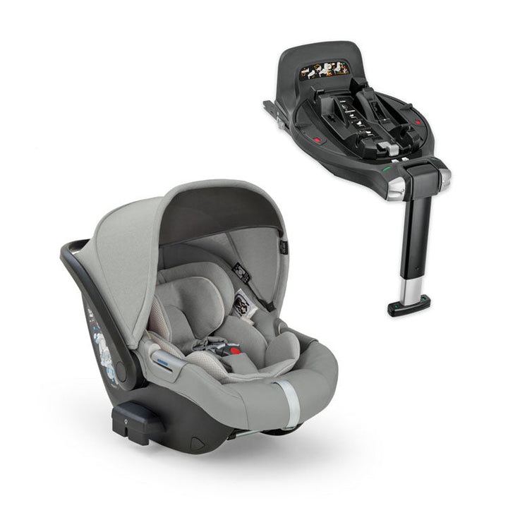 Inglesina Electa Quattro Travel System - Greenwich Silver - Pramsy