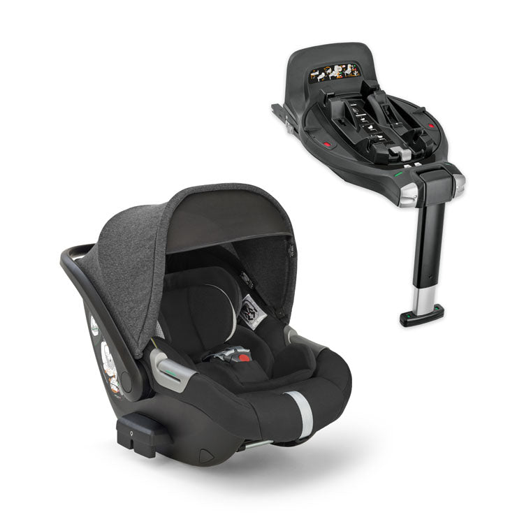 Inglesina Electa Quattro Travel System - Upper Black - Pramsy