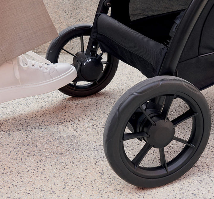 Inglesina Electa Quattro Travel System - Upper Black - Pramsy