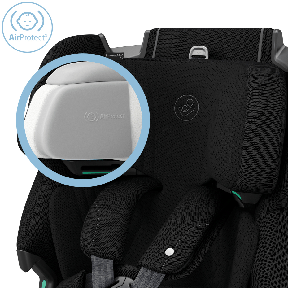 Maxi - Cosi Emerald 360 Pro Car Seat - Authentic Black - Pramsy