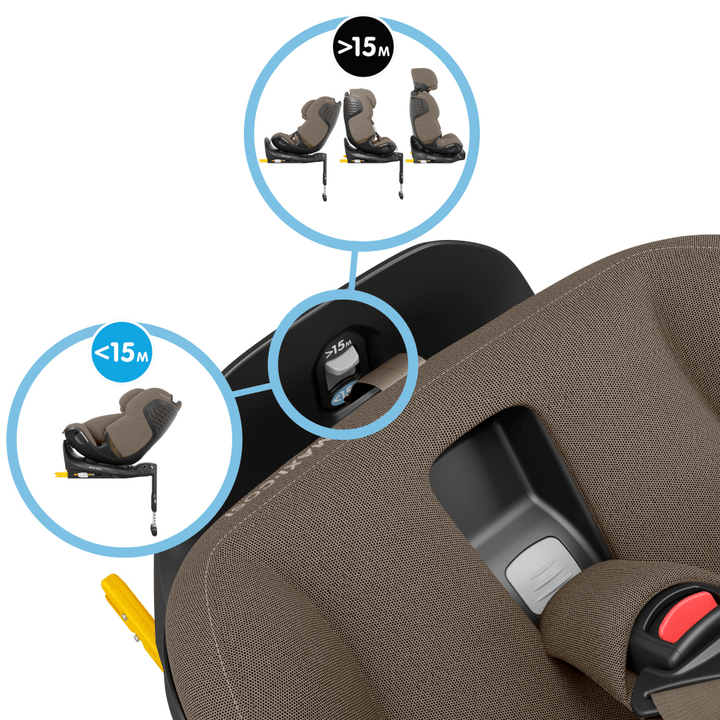 Maxi - Cosi Emerald 360 Pro Car Seat - Authentic Truffle - Pramsy