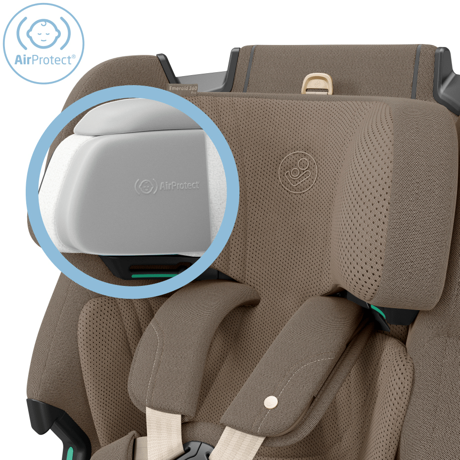 Maxi - Cosi Emerald 360 Pro Car Seat - Authentic Truffle - Pramsy