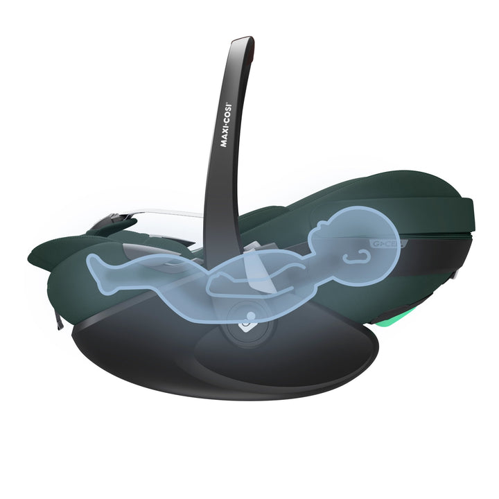 Maxi - Cosi Pebble 360 Pro2 Car Seat + FamilyFix 360 Pro Base - Twillic Green - Pramsy