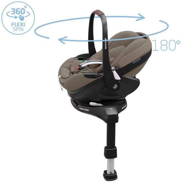 Maxi - Cosi Pebble 360 Pro2 Car Seat + FamilyFix 360 Pro Base - Twillic Truffle - Pramsy