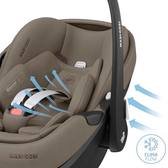 Maxi - Cosi Pebble 360 Pro2 Car Seat + FamilyFix 360 Pro Base - Twillic Truffle - Pramsy