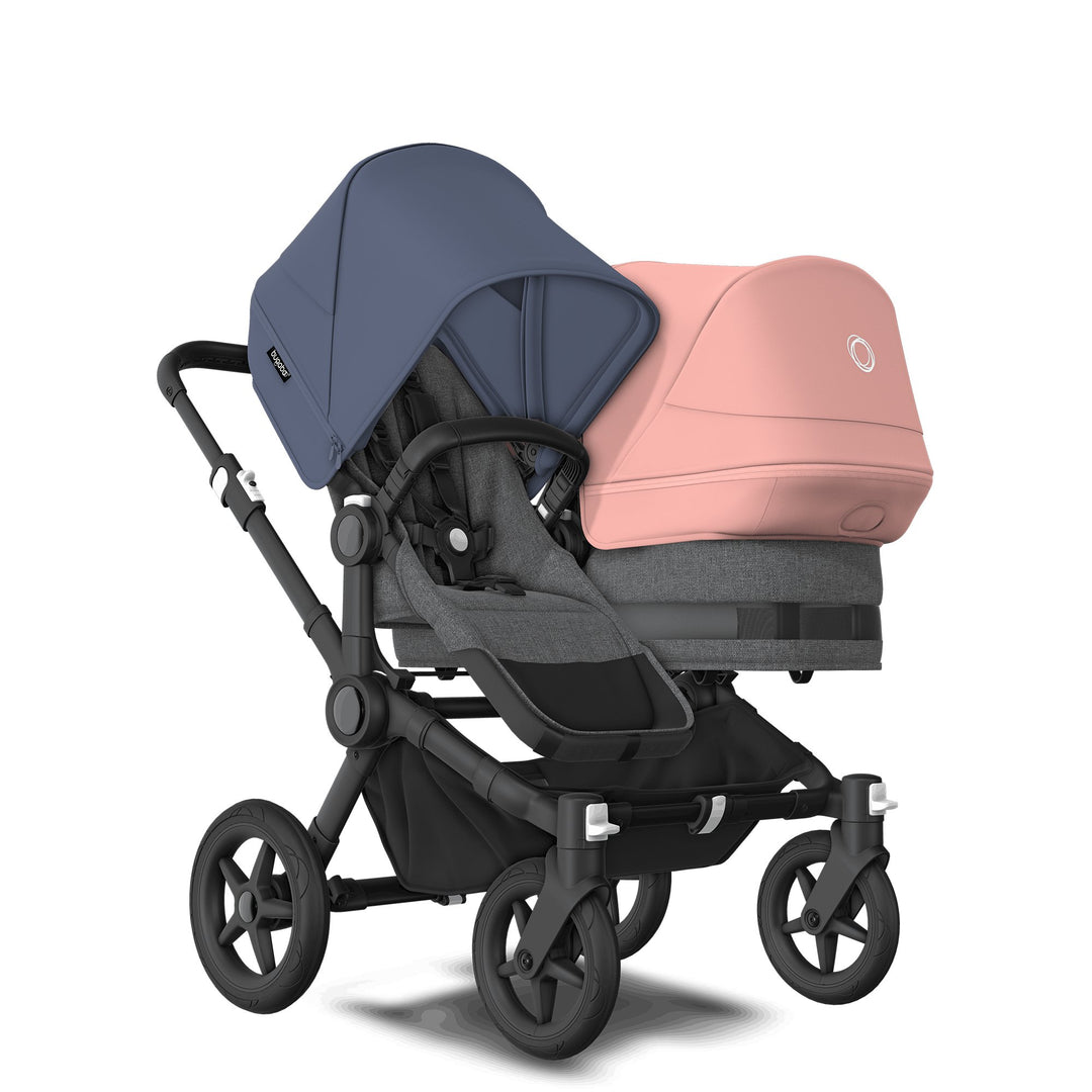 Bugaboo Donkey 5 Duo - Blue & Pink - Pramsy