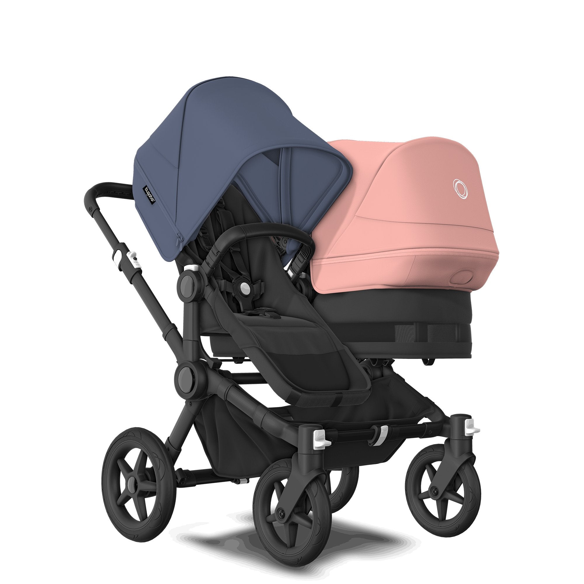 Bugaboo Donkey Duo Blue Pink1