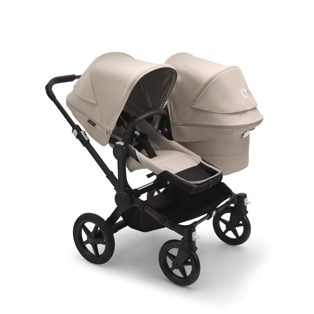 Bugaboo Donkey 5 Duo + Maxi-Cosi Pebble 360 Complete Bundle - Desert Taupe - Pramsy