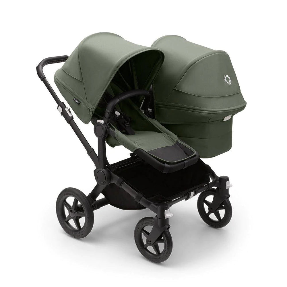 Bugaboo Donkey 5 Duo + Maxi-Cosi Pebble 360 Complete Bundle - Forest Green - Pramsy