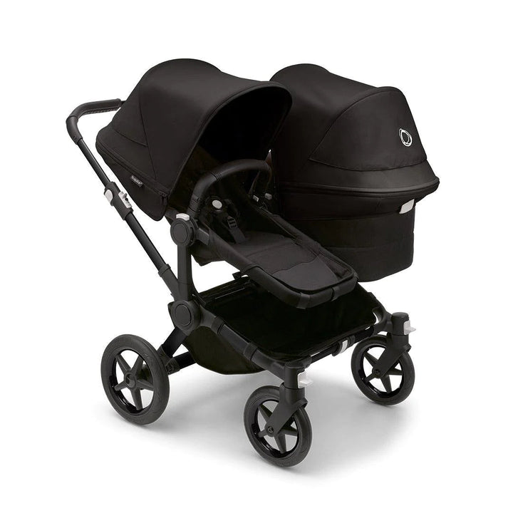 Bugaboo Donkey 5 Duo + Maxi-Cosi Pebble 360 Complete Bundle - Midnight Black - Pramsy