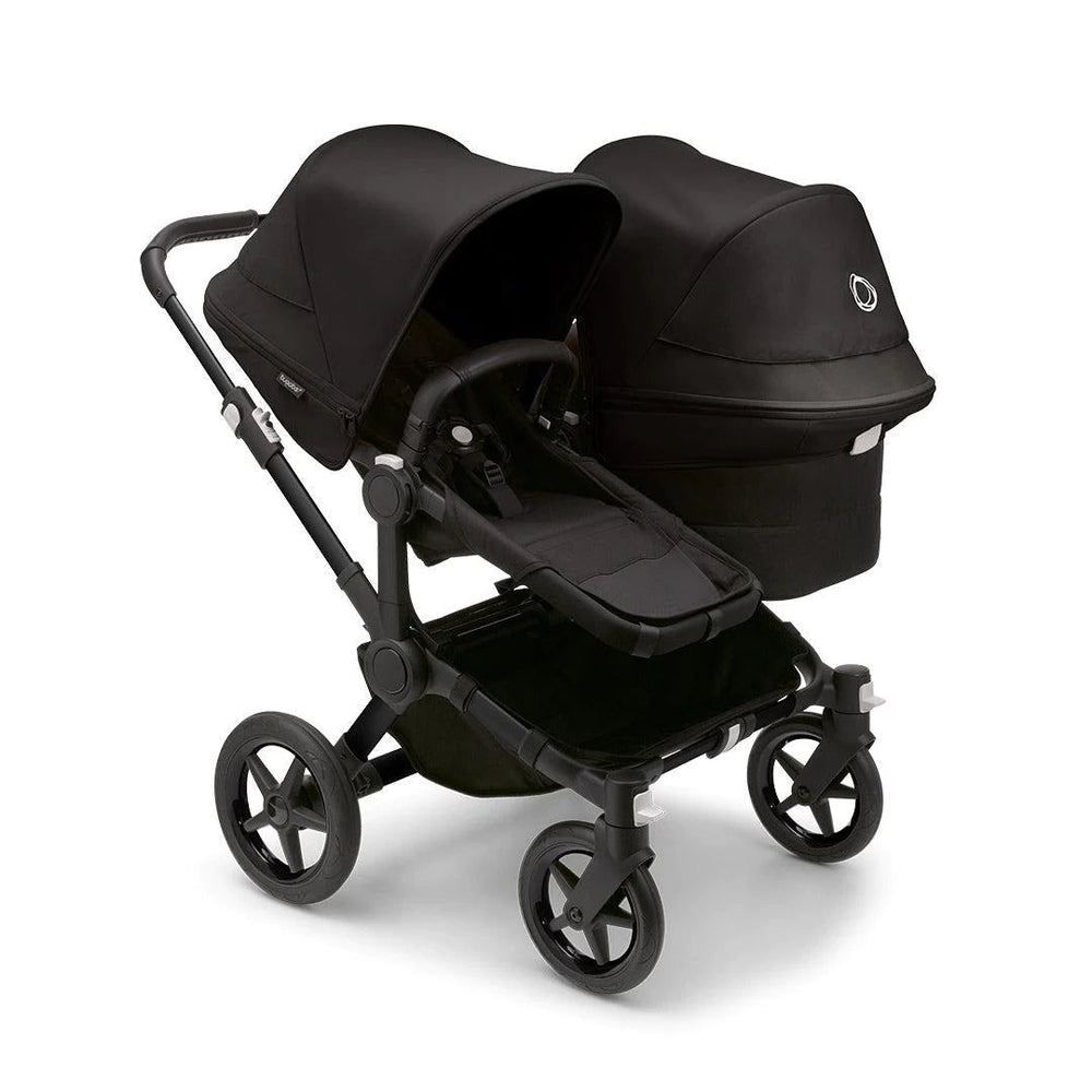 Bugaboo Donkey 5 Duo + Maxi-Cosi Pebble 360 Pro Deluxe Bundle - Midnight Black - Pramsy