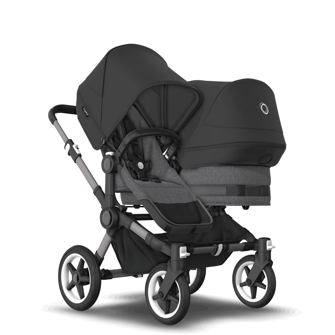 Bugaboo Donkey 5 Duo - Midnight Black - Pramsy