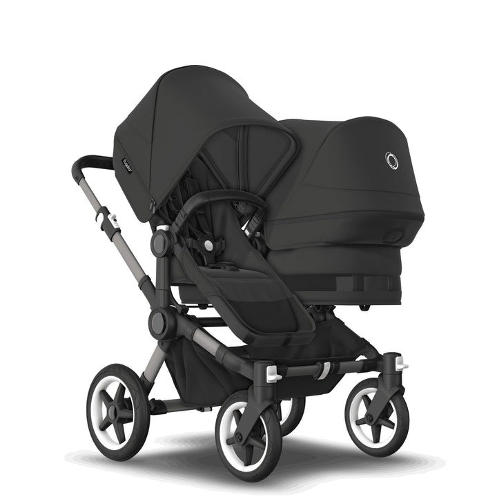 Bugaboo Donkey 5 Duo - Midnight Black - Pramsy