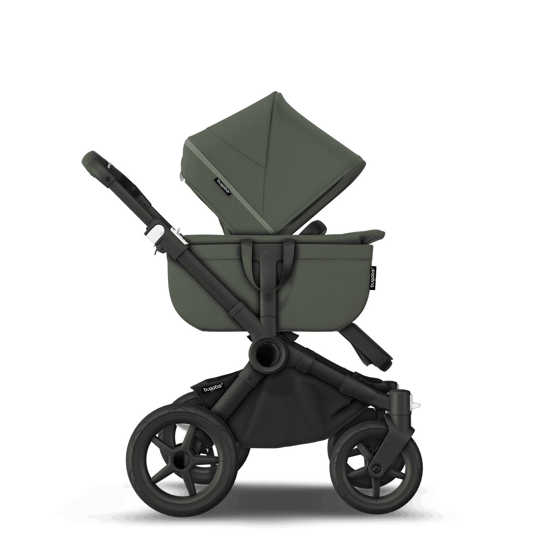 Bugaboo Donkey 5 Mono + FREE Newborn Rocker - Forest Green Complete