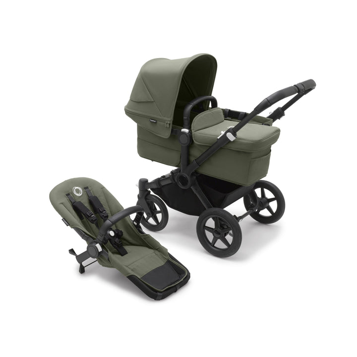 Bugaboo Donkey 5 Mono + FREE Newborn Rocker - Forest Green Complete